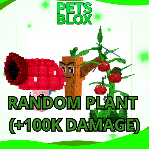 Random Plant (+100k Damage) - Plants VS Brainrots